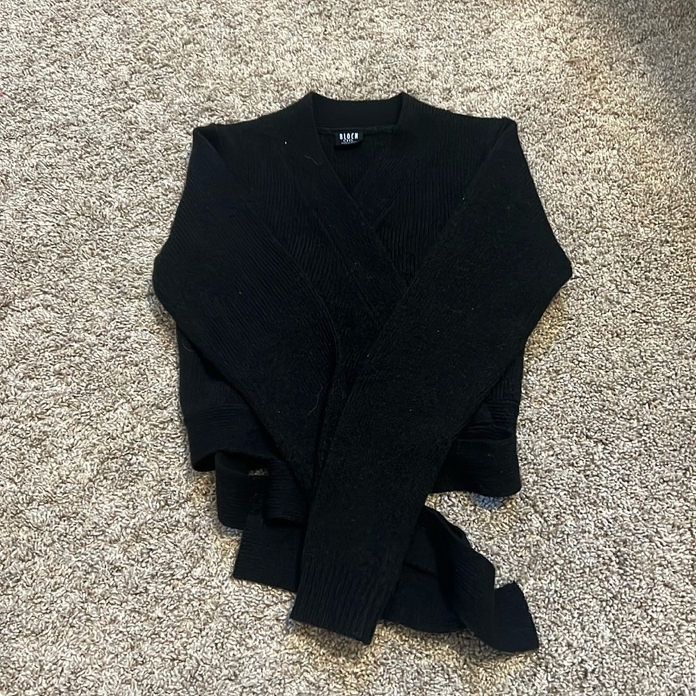 BLOCH girls wrap sweater